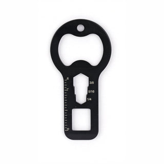 Buy black 4 in 1 Keychain Beer Bottle Opener Gift For Father Husband Boyfriend