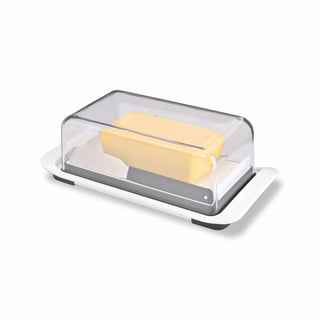 Butter Dish With Lid And Knife Well sealed To Keep Butter Fresh