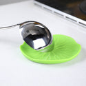 Green Silicone Spoon Rest For Kitchen Counter Spoon Holder