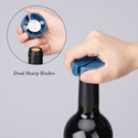 3 In 1 Wine Corkscrew Opener Beer Bottle Opener With Magnetic Cap Catcher
