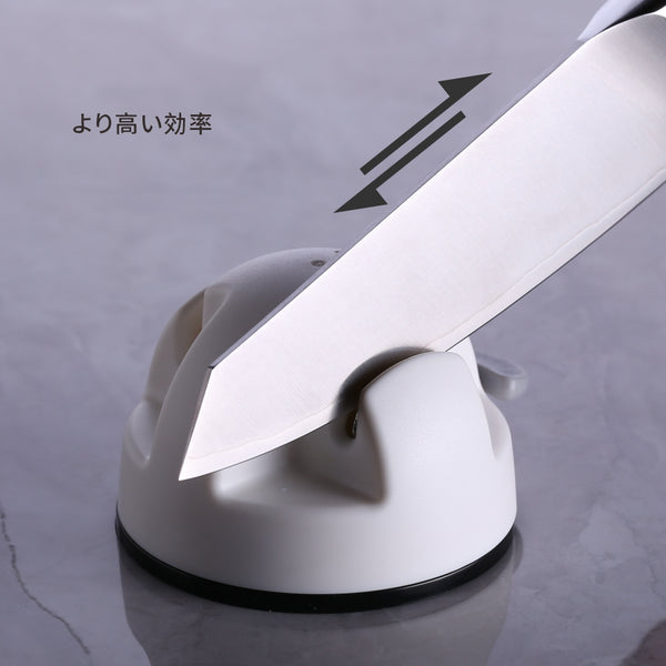 Diamond Coated Knife Sharpener For Straight Knives 2-Stage