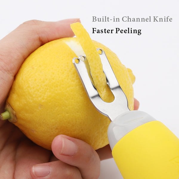 Citrus Zester & Peeler Channel Knife Bar Tool